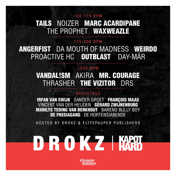 [Merch] Drokz Autobiography "KAPOT HARD" (Pre order)