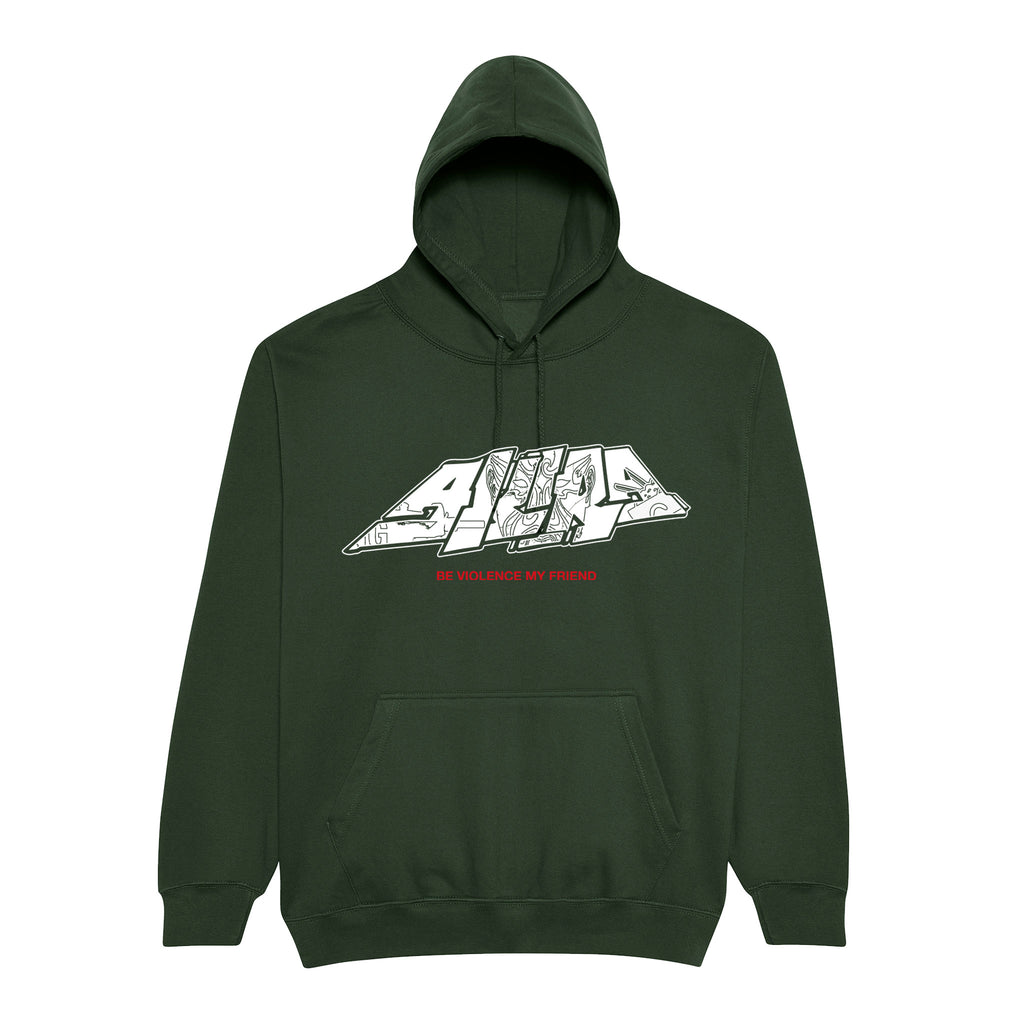 Akira Society Green hoodie