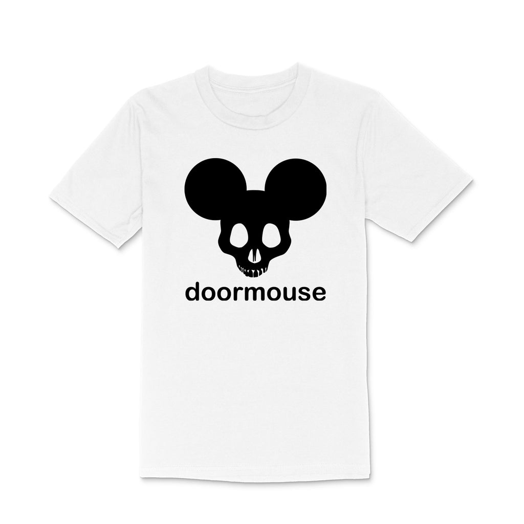 Doormouse Skull White Tee