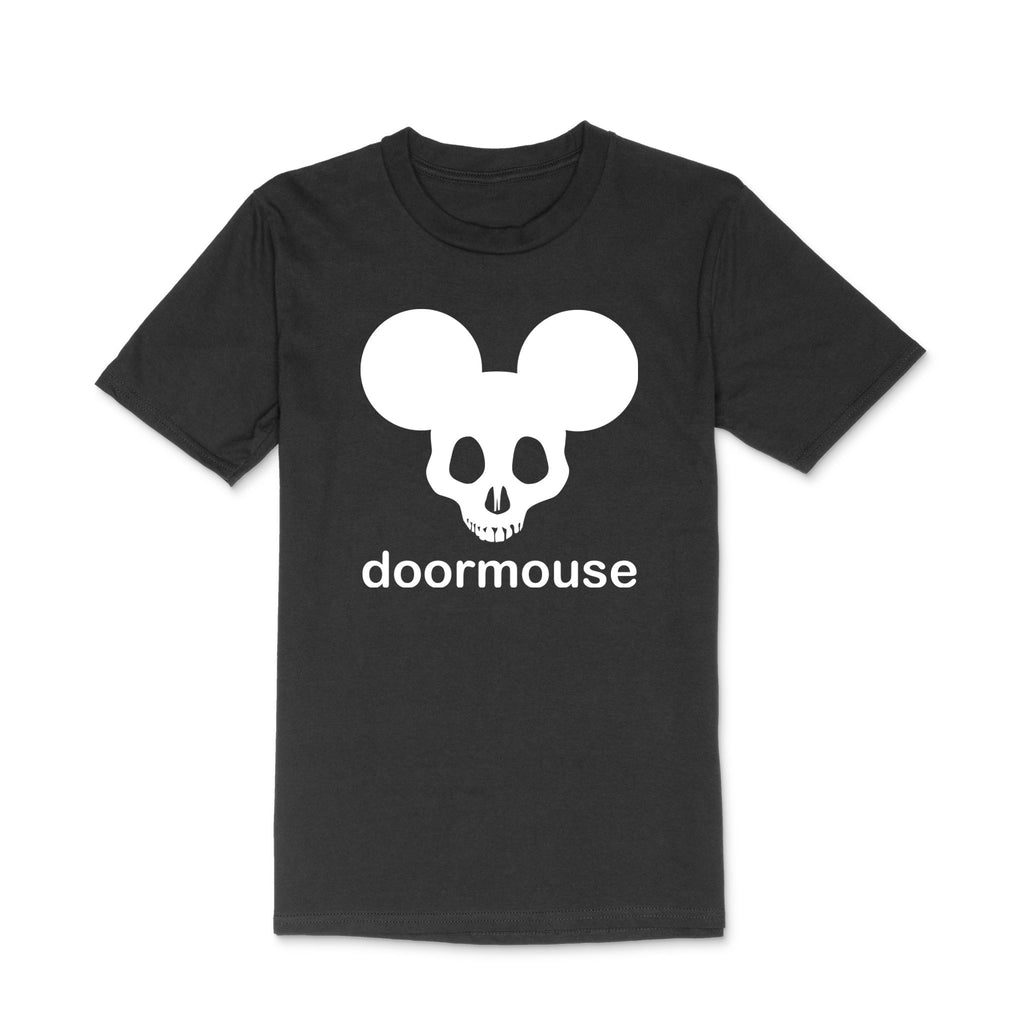 Doormouse Skull Black Tee