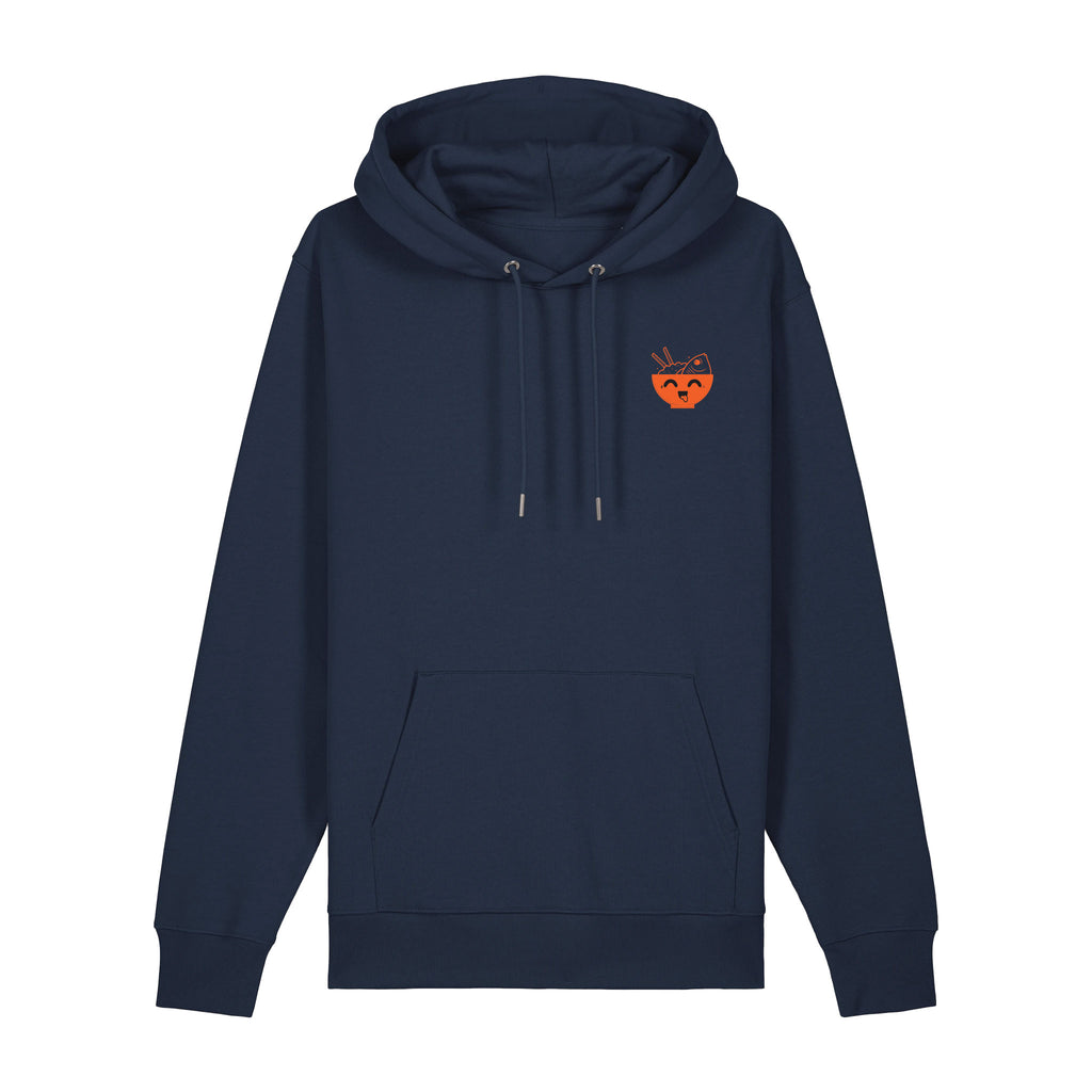 Fish and Rice EMB Navy Hoodie