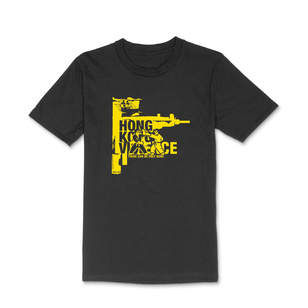 HKV x TOA v2 Yellow on Black Tee