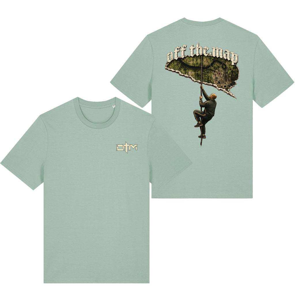 Beyond the Map Olive Tee