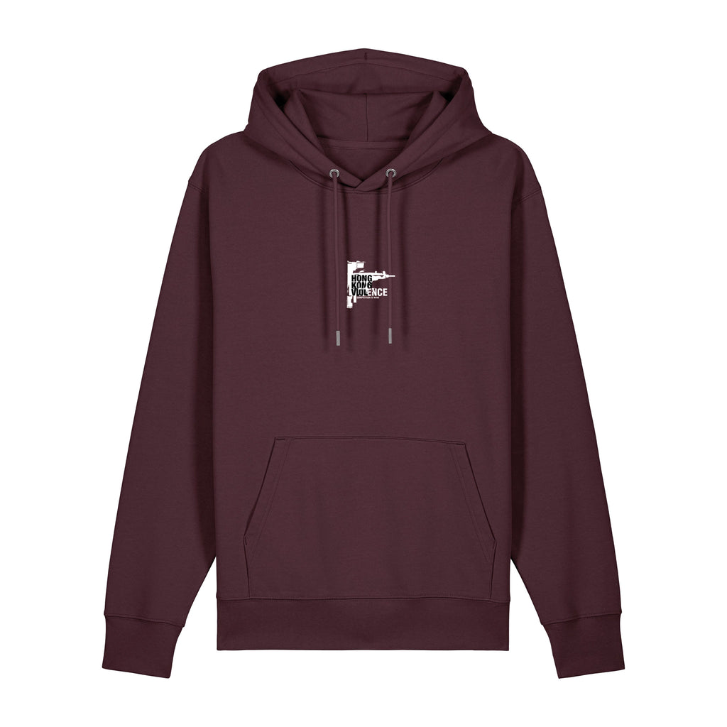 HKV UZI EMB Red Brown Hoodie