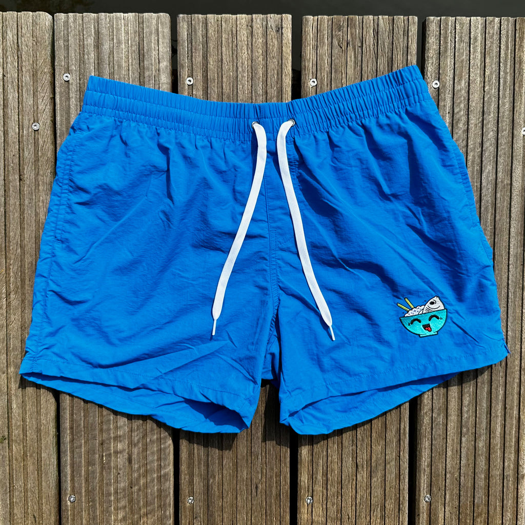 Fish and Rice Blue Swim Shorts