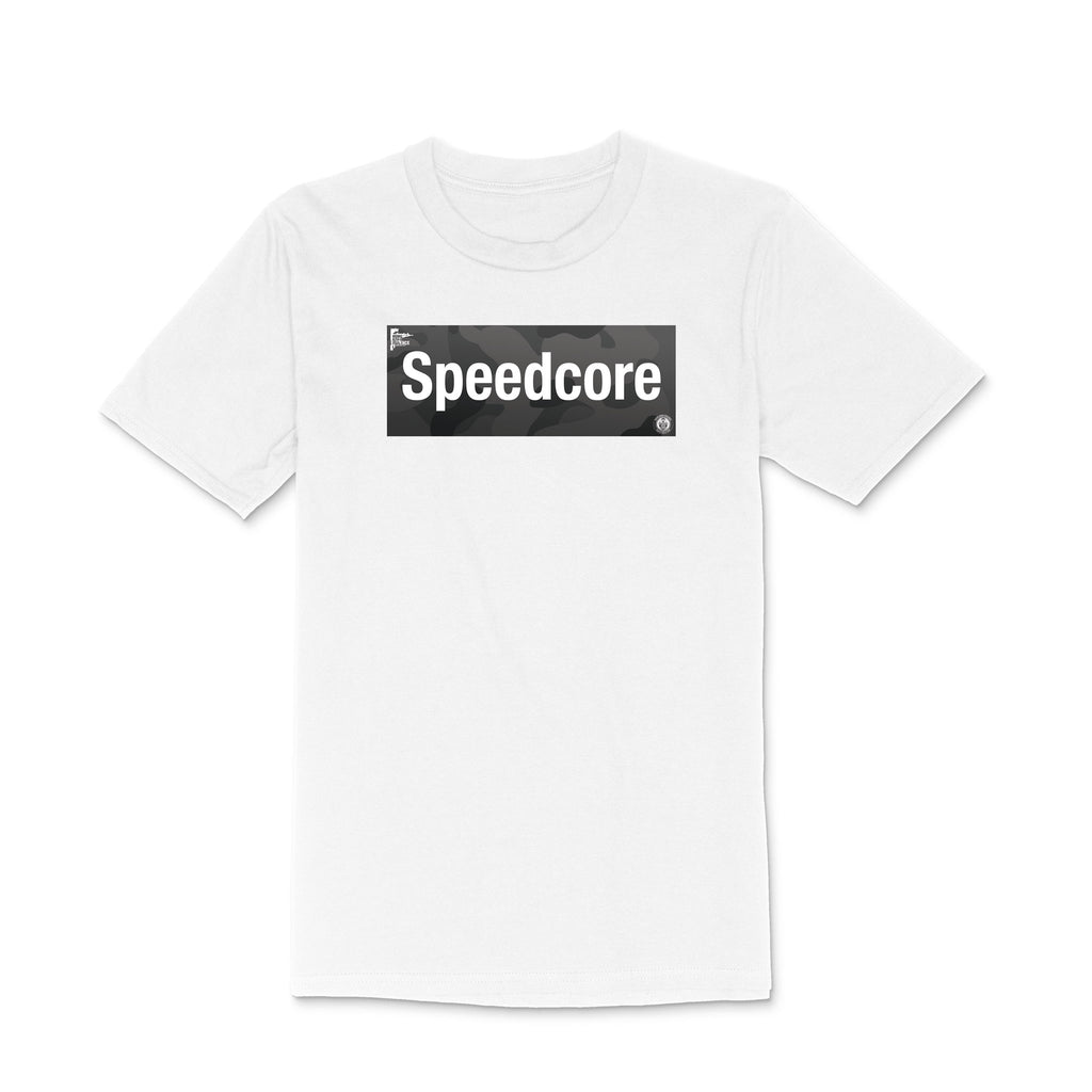 Speedcore White Tee