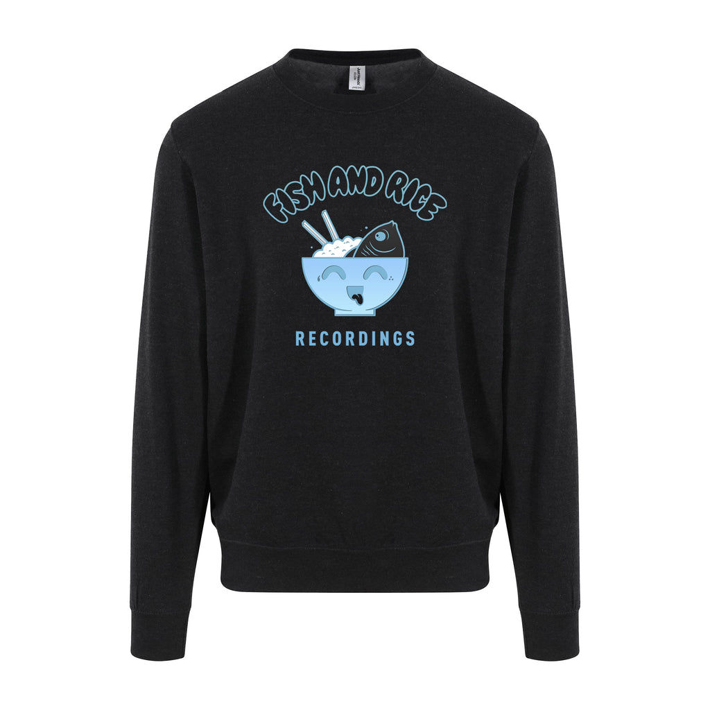 Fish and Rice Blue Bubble Crewneck