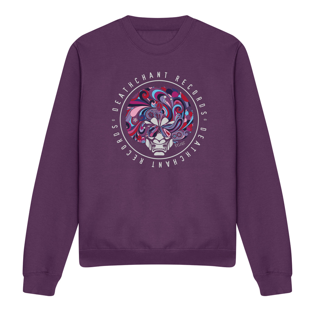 DC Purple Haze Plum Crewneck