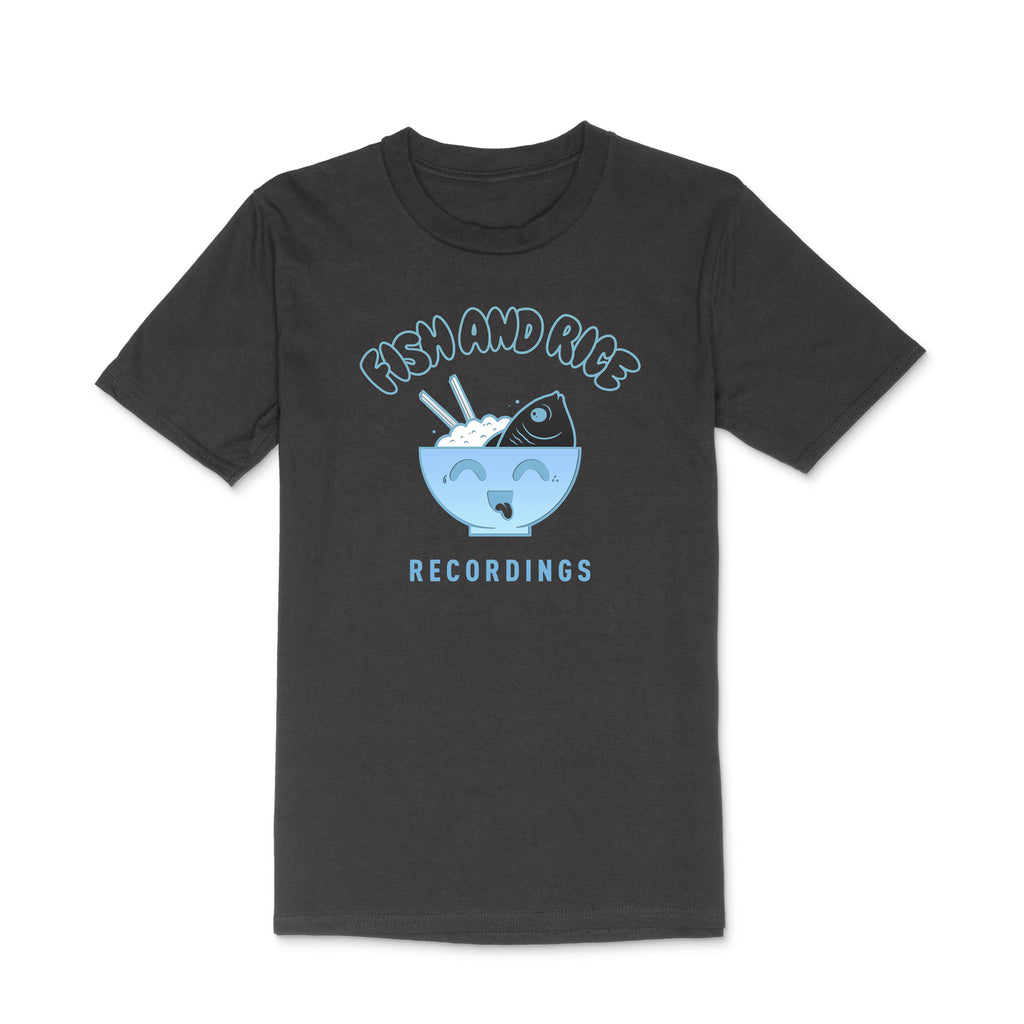 Fish and Rice Blue Bubble tee