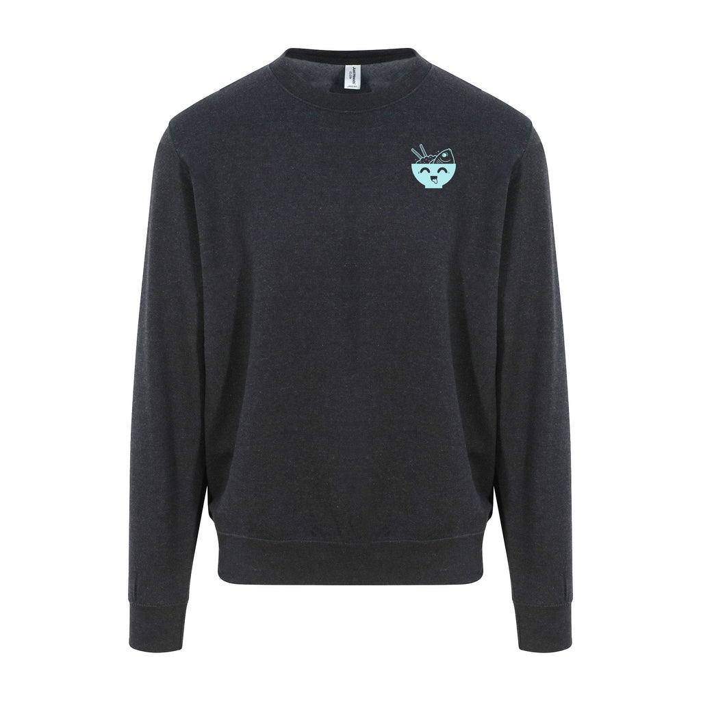 Fish and Rice Embroided Crewneck