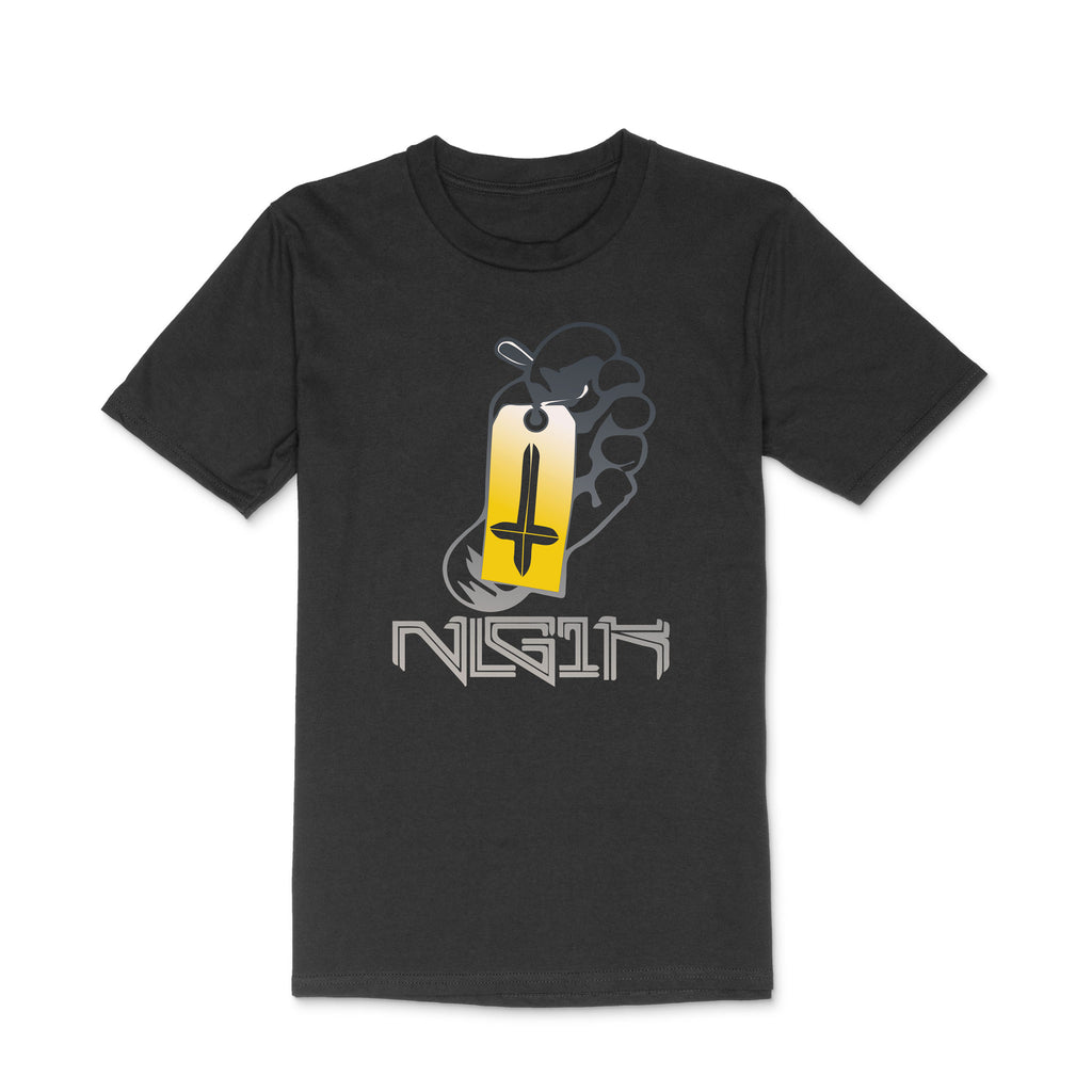 NLG1K Foot Black Tee