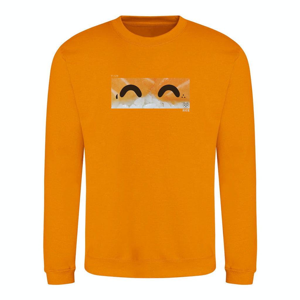 Salmon and Rice Crewneck